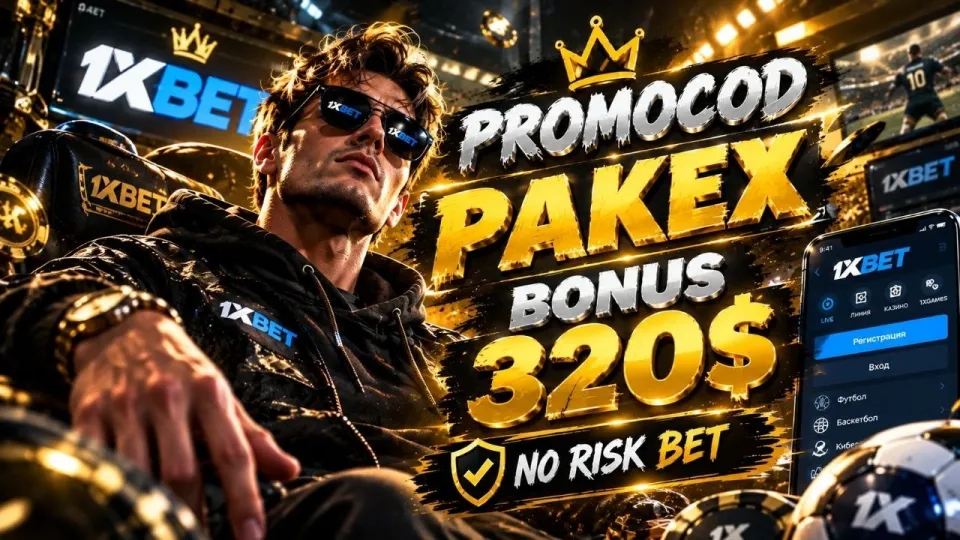 How do you register on 1xBet Pakistan and claim the PAKEX promo code bonus?